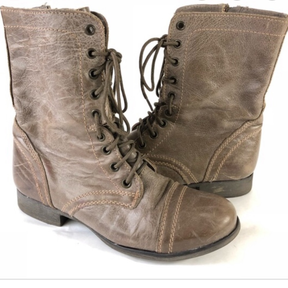 Steve Madden Stone Troopa Combat Boots